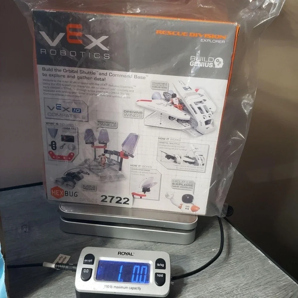 HEXBUG VEX Robotics Rescue Division Explorer STEM Kit 140+ pcs Ages 6-12‎ New